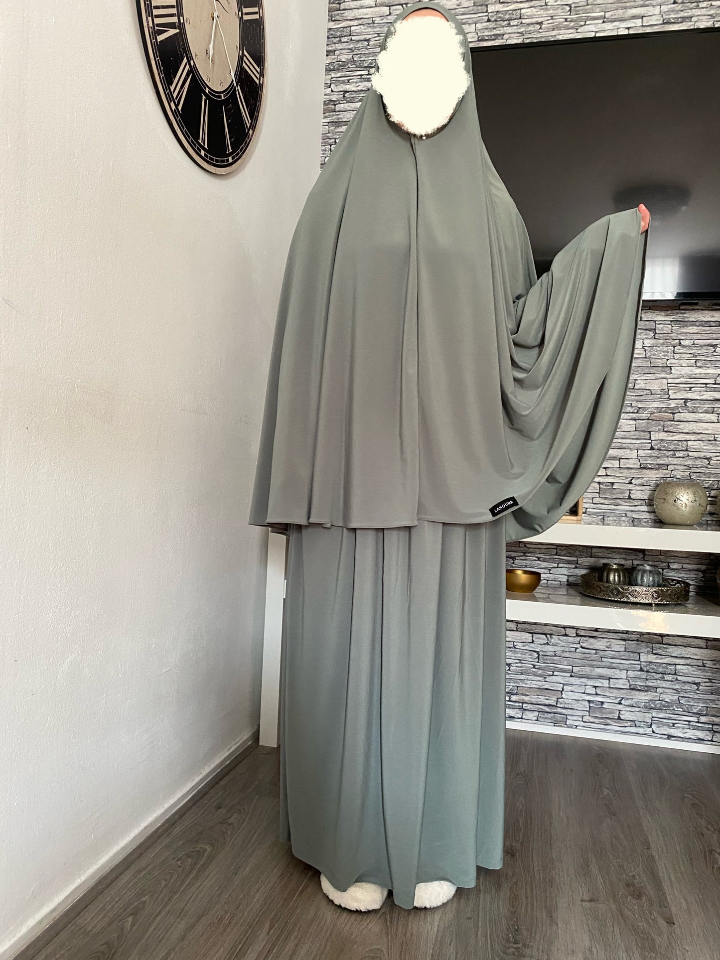 PREMIUM JERSEY SET(KHIMAR+SKIRT)