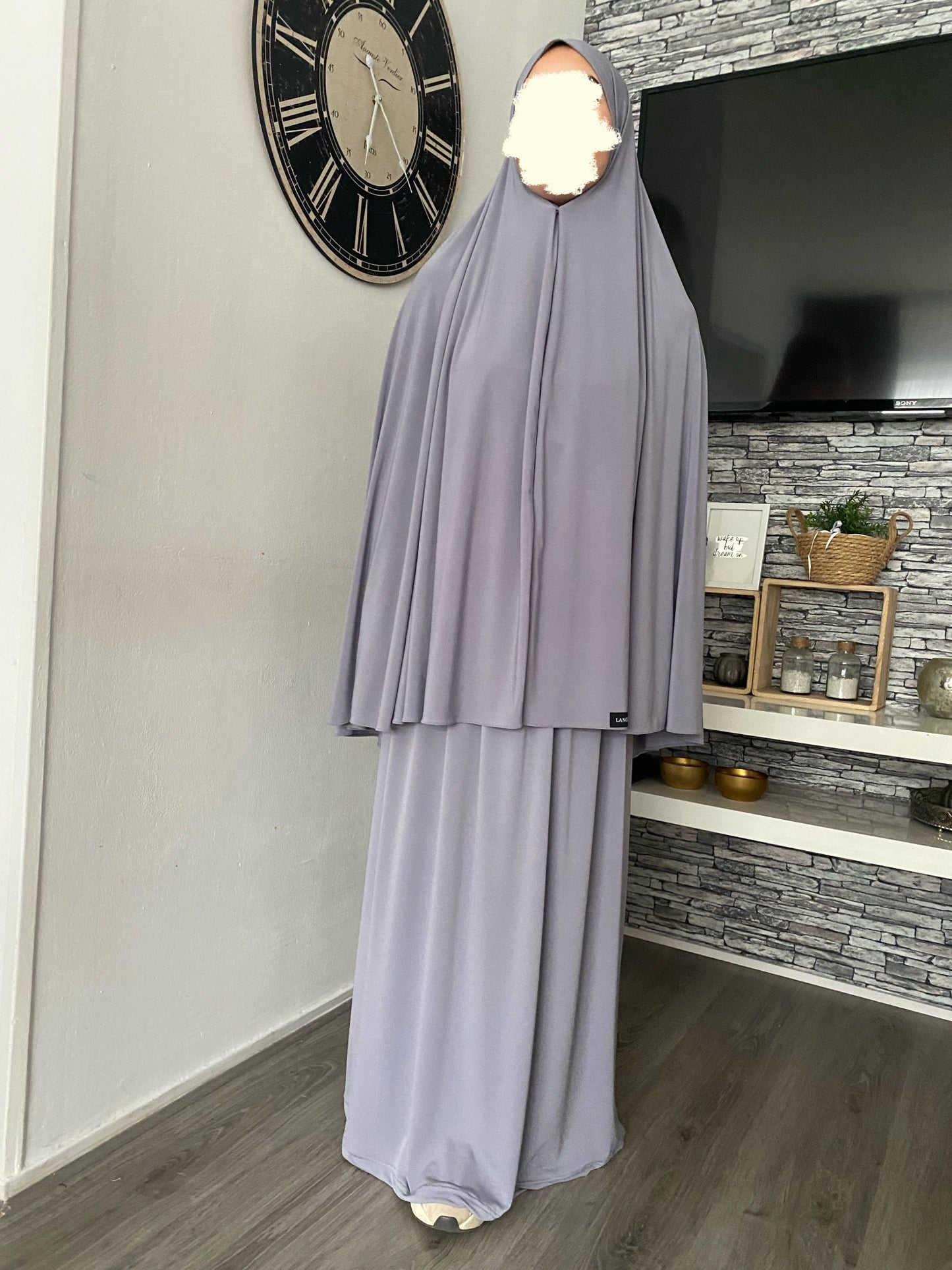 PREMIUM JERSEY SET(KHIMAR+SKIRT)