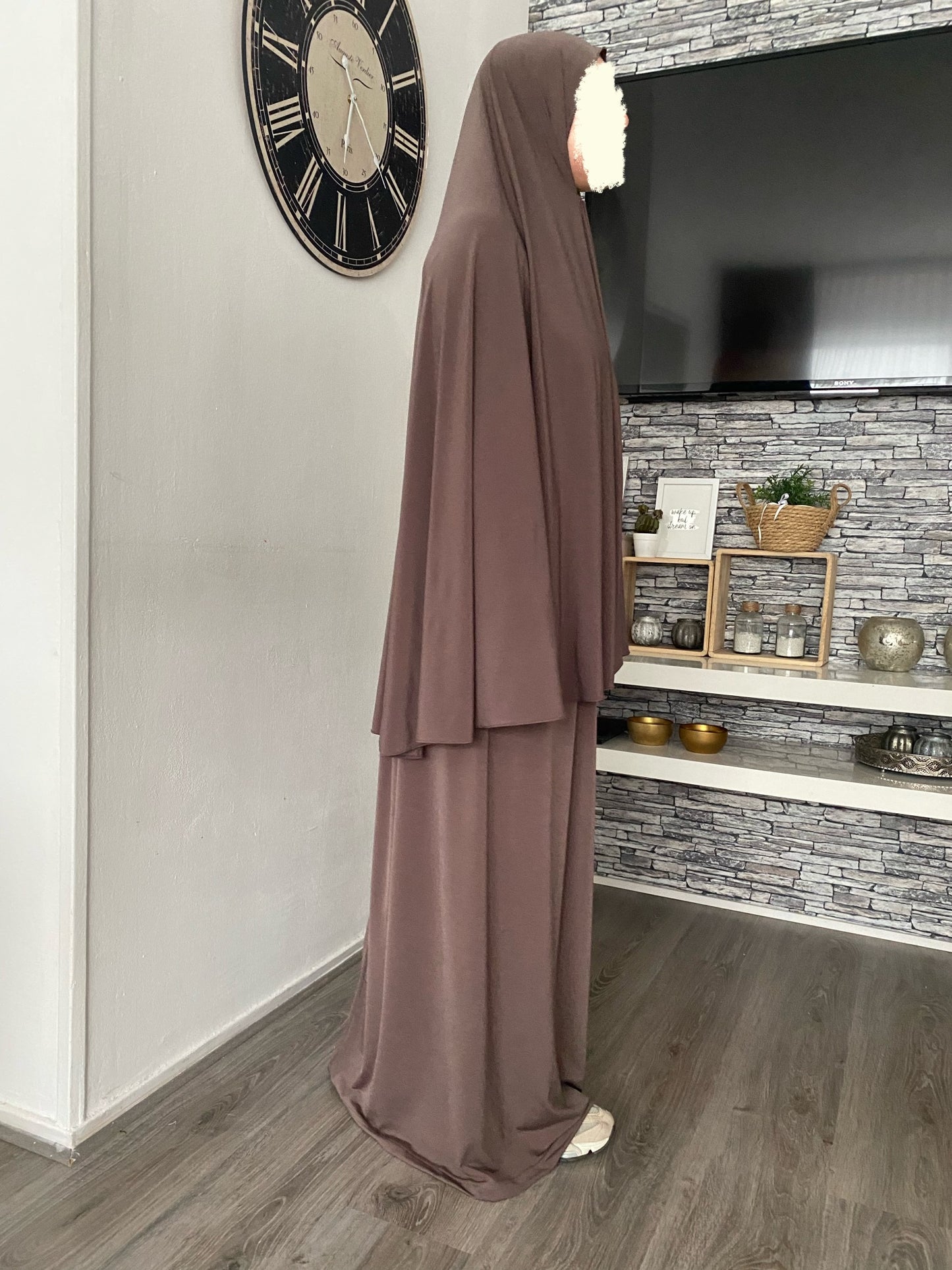 PREMIUM JERSEY SET(KHIMAR+SKIRT)