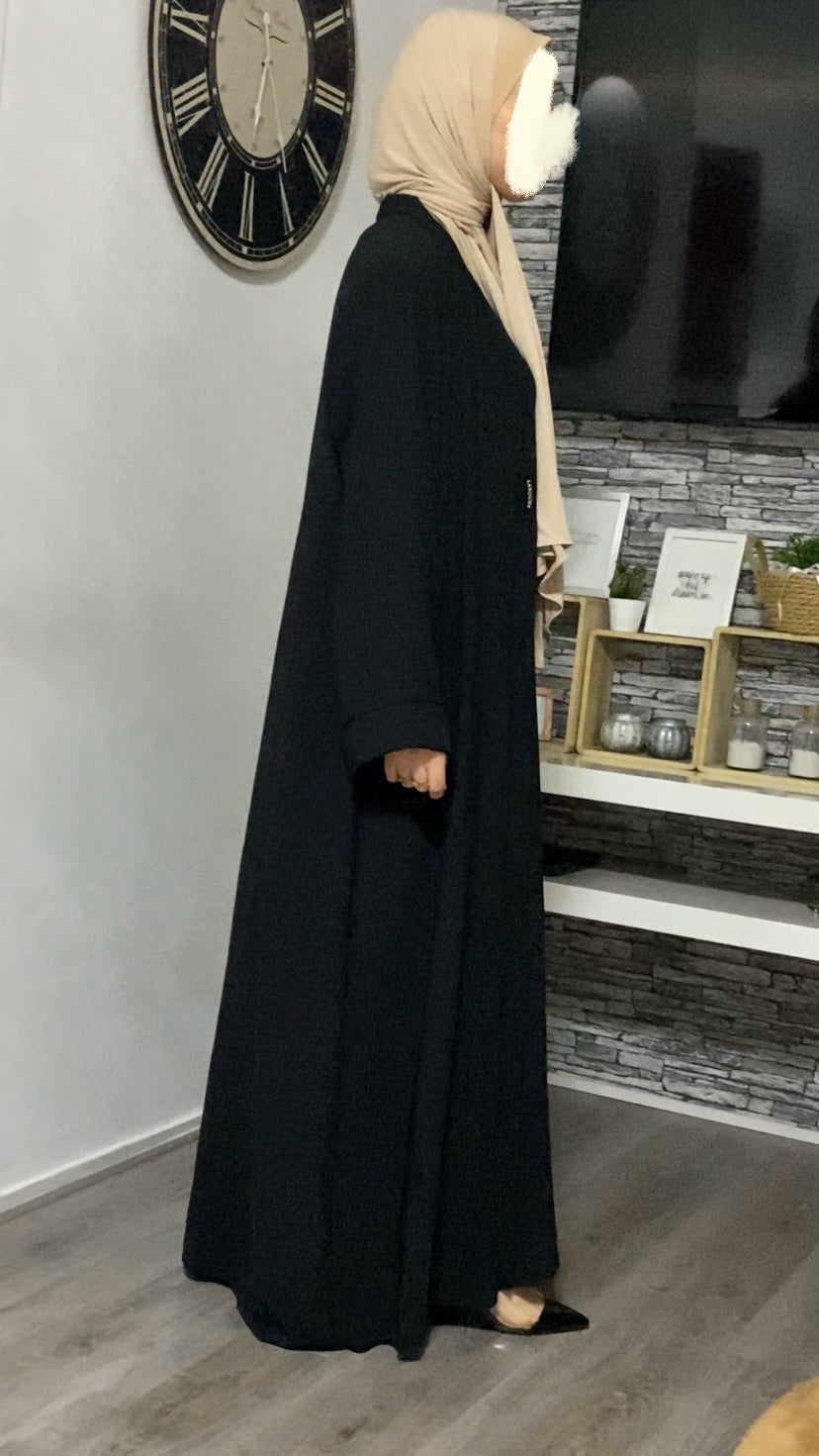 Kimono and under abaya