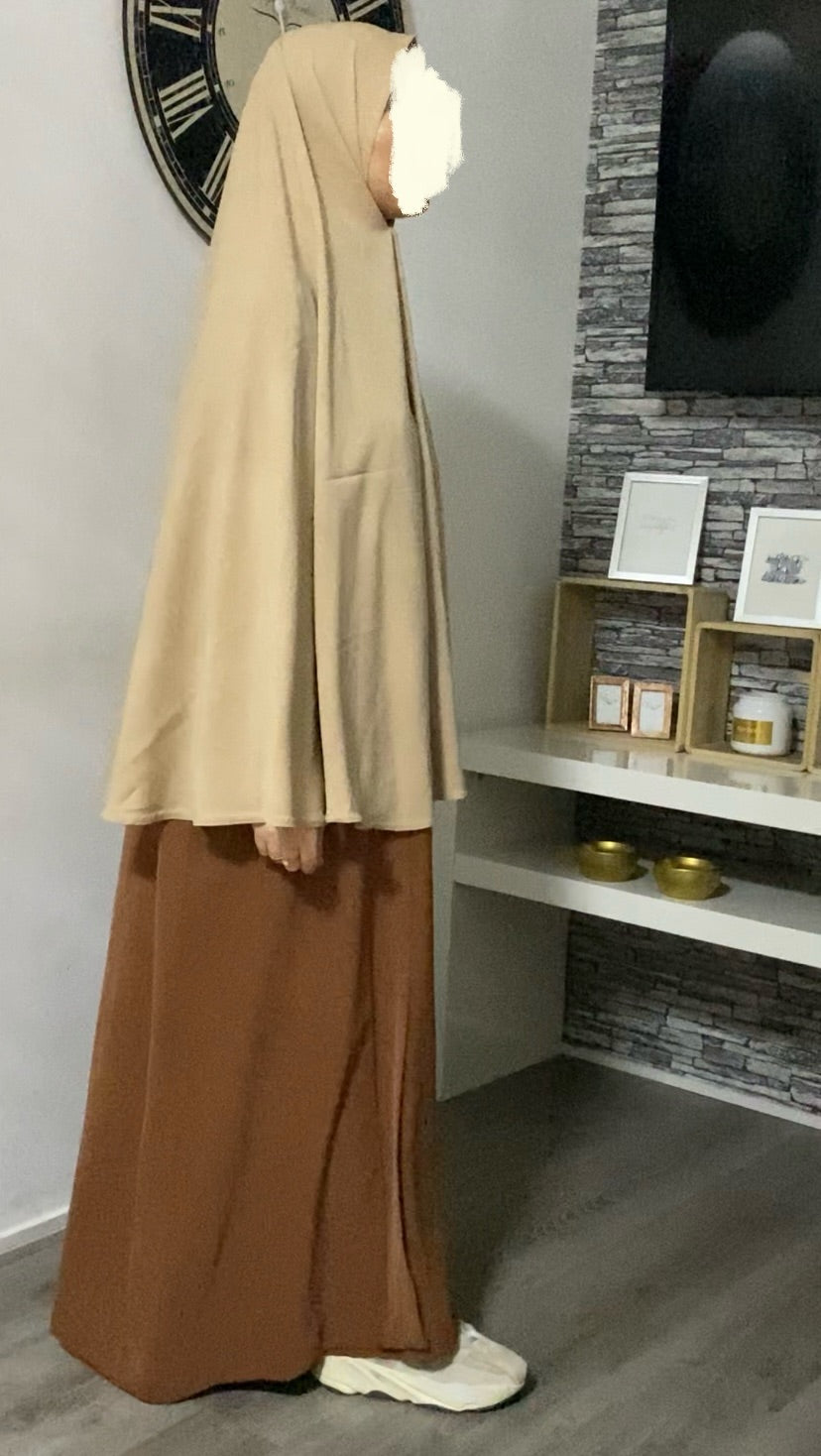 Khimar with scarf