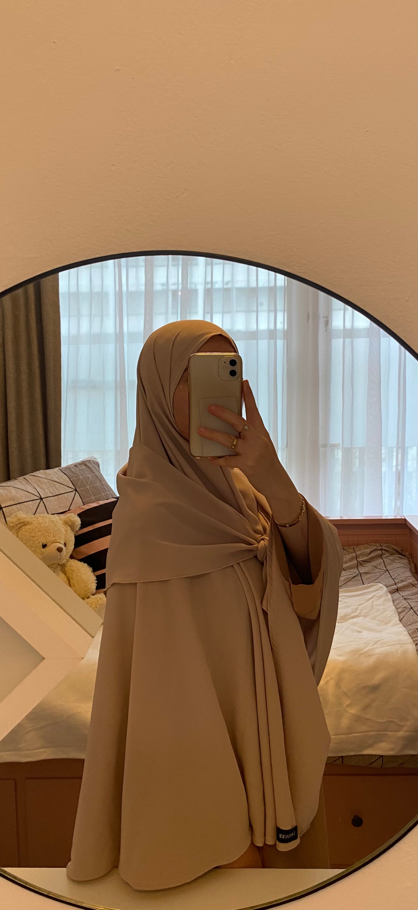 Khimar with scarf