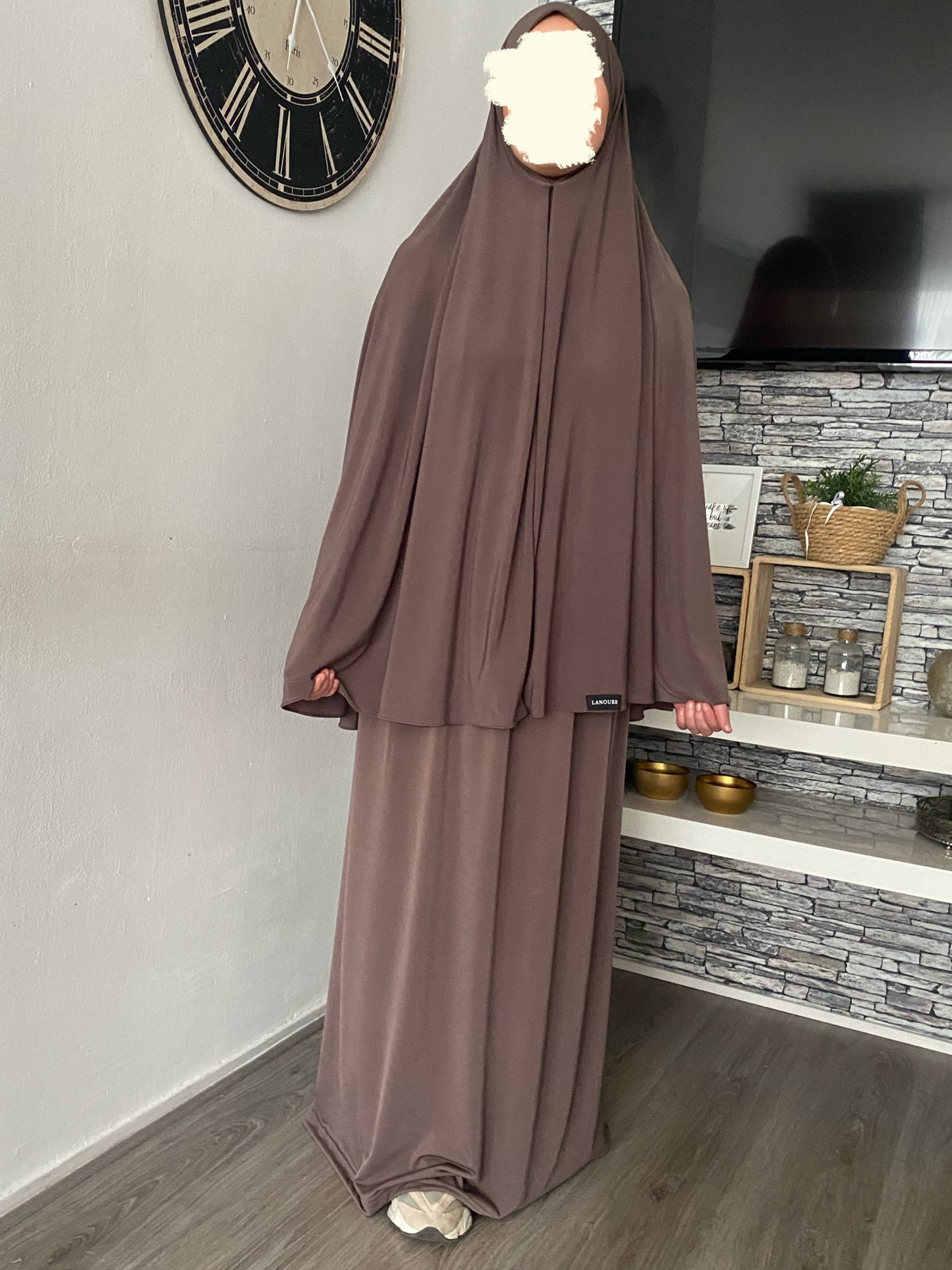 PREMIUM JERSEY SET(KHIMAR+SKIRT)